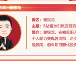 黄岛主72期分享会!谢银龙:b站视频精准引流与变现大解析(视频+图片)-阳知网创资源库