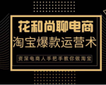 花和尚·天猫淘宝爆款运营实操技术,手把手教你月销万件的爆款打造技巧-阳知网创资源库