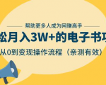 狂赚计划:轻松月入3W+的电子书项目,从0到变现操作流程,亲测有效-阳知网创资源库