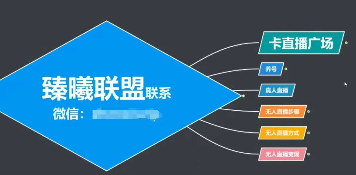 臻曦联盟,最新无人直播万人在线技术理原及详细操作步骤解析(视频教程)-阳知网创资源库