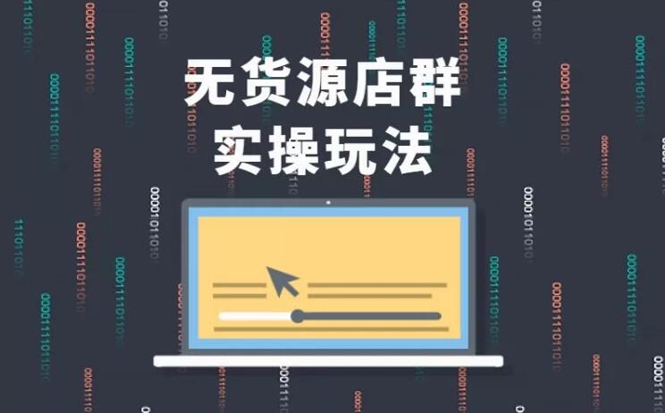 无货源店群实操玩法,蓝海选品的独特思路,店群软件操作方法(45节视频课)-阳知网创资源库