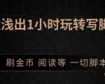 引流脚本实战课:1小时深入浅出视频实操讲解,教你0基础学会写引流脚本-阳知网创资源库