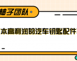 线下暴利赚钱生意,低成本高利润的汽车钥匙配件项目-阳知网创资源库