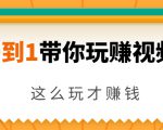 从0到1带你玩赚视频号:这么玩才赚钱,日引流500+日收入1000+核心玩法-阳知网创资源库