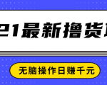 2021最新撸货项目，一部手机即可实现无脑操作轻松日赚千元-阳知网创资源库