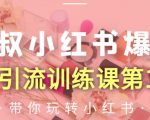 狼叔小红书爆款推广引流训练课第12期，手把手带你玩转小红书-阳知网创资源库