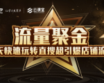 淘宝大学：流量聚金14天快速玩转直搜，超引爆店铺流量，价值8800元-阳知网创资源库