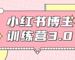 红商学院·小红书博主训练营3.0，实战操作轻松月入过万-阳知网创资源库