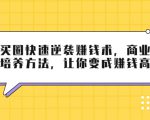 巧买圈快速逆袭赚钱术,商业思维培养方法,让你变成赚钱高手-阳知网创资源库