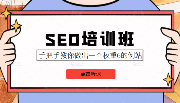 SEO培训班课程,手把手教你做出一个权重6的例站,价值8000元-阳知网创资源库