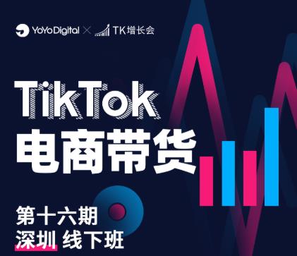TK电商带货线下班第十六期(深圳站),从0到1带货出单-阳知网创资源库