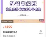 抖音直播间速爆集训班,让你的抖音运营事半功倍 原价4800元-阳知网创资源库