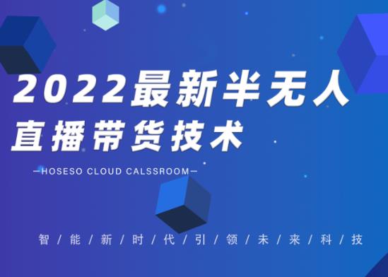 禾兴社·2022最新抖音半无人直播带货技术及卡直播广场玩法,价值699元-阳知网创资源库