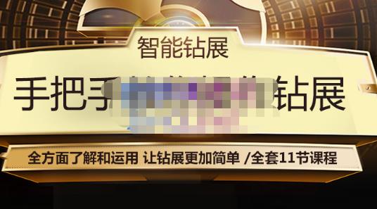智能钻展手把手教你操作钻展,全方面了解和运用,让钻展更加简单-阳知网创资源库