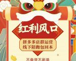 左右电商拼多多无货源店群玩法:从0~1,36节实战保姆教程,极速起店必出单-阳知网创资源库