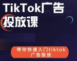 跨境B哥tiktok广告投放课,带你快速入门tiktok广告投放价值1680元-阳知网创资源库