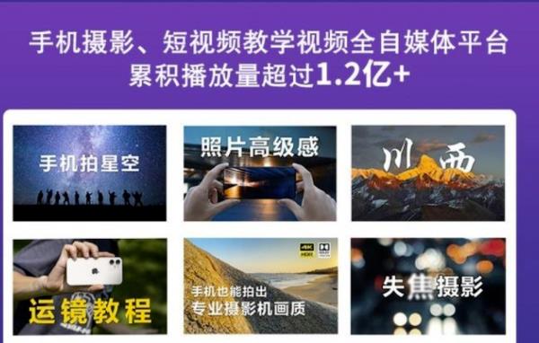 2022玩转手机影像全系课,零基础的小白也能进阶成为手机摄影专业人士-阳知网创资源库