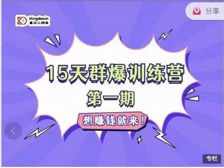 金抖云Peter《15天群爆训练营》,破解抖音玄学,群爆心法,起号方式-阳知网创资源库
