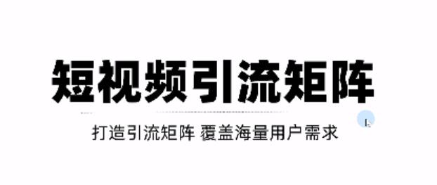 短视频引流矩阵打造,SEO+二剪裂变,效果超级好!【视频教程】-阳知网创资源库