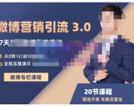 陆明明·微博营销引流系统3.0,0基础玩转微博营销,打造专属私域流量池!-阳知网创资源库