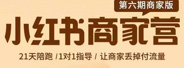 贾真-小红书商家营第6期商家版,21天带货陪跑课,让商家丢掉付流量-阳知网创资源库