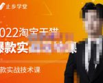 止步学堂·2022淘宝天猫爆款打造系列课-比克，爆款实战落地教程价值1980元-阳知网创资源库