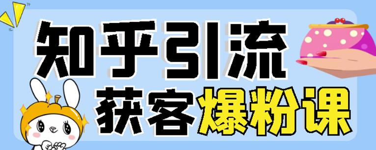 2022船长知乎引流+无脑爆粉技术:每一篇都是爆款,不吹牛,引流效果杠杠的-阳知网创资源库