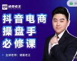 诸葛老王-抖音电商操盘手必修课：顶层设计，​起号破局，爆款运营，数据分析-阳知网创资源库
