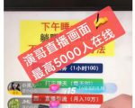 演哥直播变现实战教程,直播月入10万玩法,包含起号细节,新老号都可以-阳知网创资源库