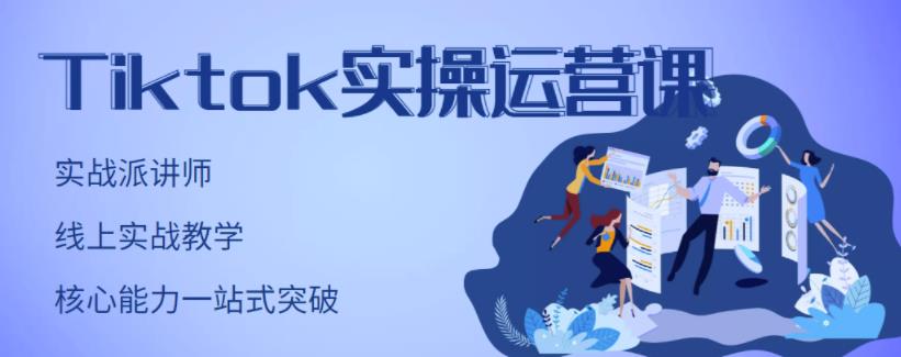 刘博·TikTok实操运营课,手把手账号实战,适合零基础Tiktok新人-阳知网创资源库