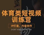 篮球小人物·体育类短视频教学课程,篮球解说账号的IP打造方法和内容创作课-阳知网创资源库