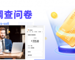 跨境问卷项目，操作简单一天稳定100美刀，每个月能挣1-3W-阳知网创资源库