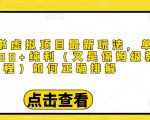 小红书虚拟项目最新玩法，单天1000+纯利（又是保姆级教程文档）-阳知网创资源库