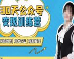 陈舟·公众号变现营(第三期),内容创作|引流方法|涨粉变现-阳知网创资源库