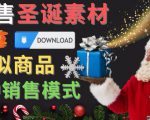 出售圣诞节主题Photoshop设计素材,日赚100美元以上-阳知网创资源库