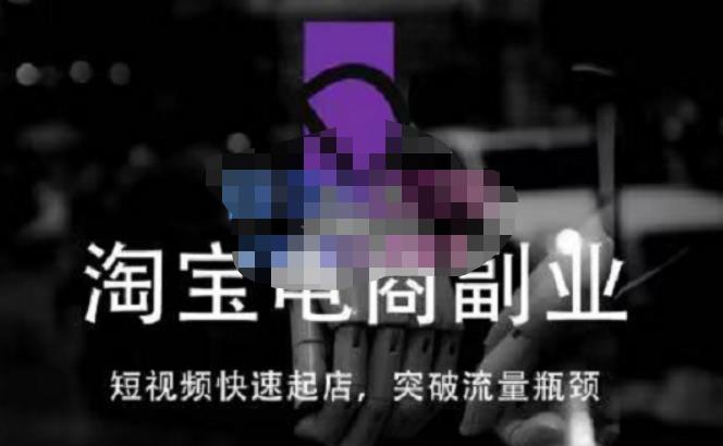 蓝Sir派·淘宝短视频快速起店,替代传统搜索方式,学会做一个不一样的淘宝店-阳知网创资源库