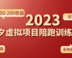 黄岛主拼多多虚拟项目陪跑训练营1.0,单店每天100-200收益,独家选品思路和运营-阳知网创资源库