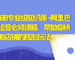 亿事君·1688专业级知识库-阿里巴巴诚信通运营必修课程,帮助你快速掌握1688店铺的核心玩法-阳知网创资源库