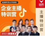曾仕涵·企业主播特训营,每个老板都应该会直播带货,每家企业都应该有主播团队-阳知网创资源库