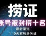 2023年最新抖音八大技术,一证多实名,秒注销,断抖破投流,永久捞证,钱包注销,跳人脸识别,蓝V多实-阳知网创资源库