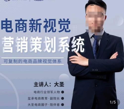 大圣·电商新视觉营销策划系统,可复制的电商品牌视觉识别系统-阳知网创资源库