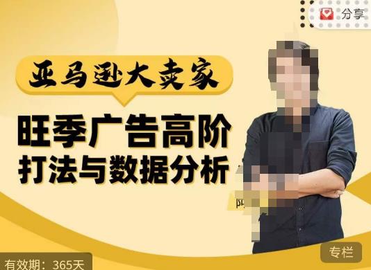 阿甘·亚马逊大卖家广告高阶打法与数据分析,走出传统广告误区;揭秘大卖惯用打法;数据驱动广告决策-阳知网创资源库