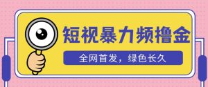 外面收费1680的短视频暴力撸金,日入300+长期可做,赠自动收款平台-阳知网创资源库