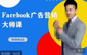 跨境b哥·2023Facebook广告营销大师课,挖掘广告商机,寻找精准客户-阳知网创资源库