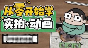从零开始学实拍加动画,实拍加动画创意教程-阳知网创资源库