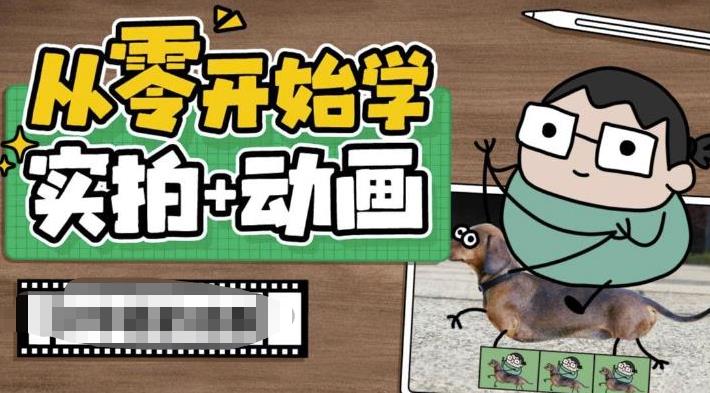 从零开始学实拍加动画,实拍加动画创意教程-阳知网创资源库