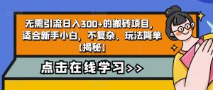 4个冷门副业思路玩法,从0到1,闷声发财,让你实现财富自由【揭秘】-阳知网创资源库