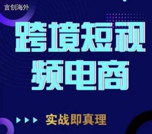 钧哥TikTok短视频底层实操，言创海外跨境短视频，实战即真理-阳知网创资源库