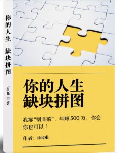 某高赞电子书《你的人生,缺块拼图——我靠“割韭菜”,年赚500万,你会你也可以》-阳知网创资源库