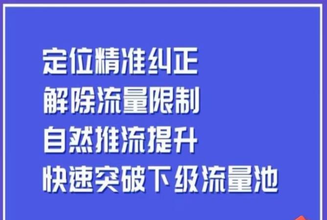 同城账号付费投放运营优化提升,定位精准纠正,解除流量限制,自然推流提升,极速突破下级流量池-阳知网创资源库